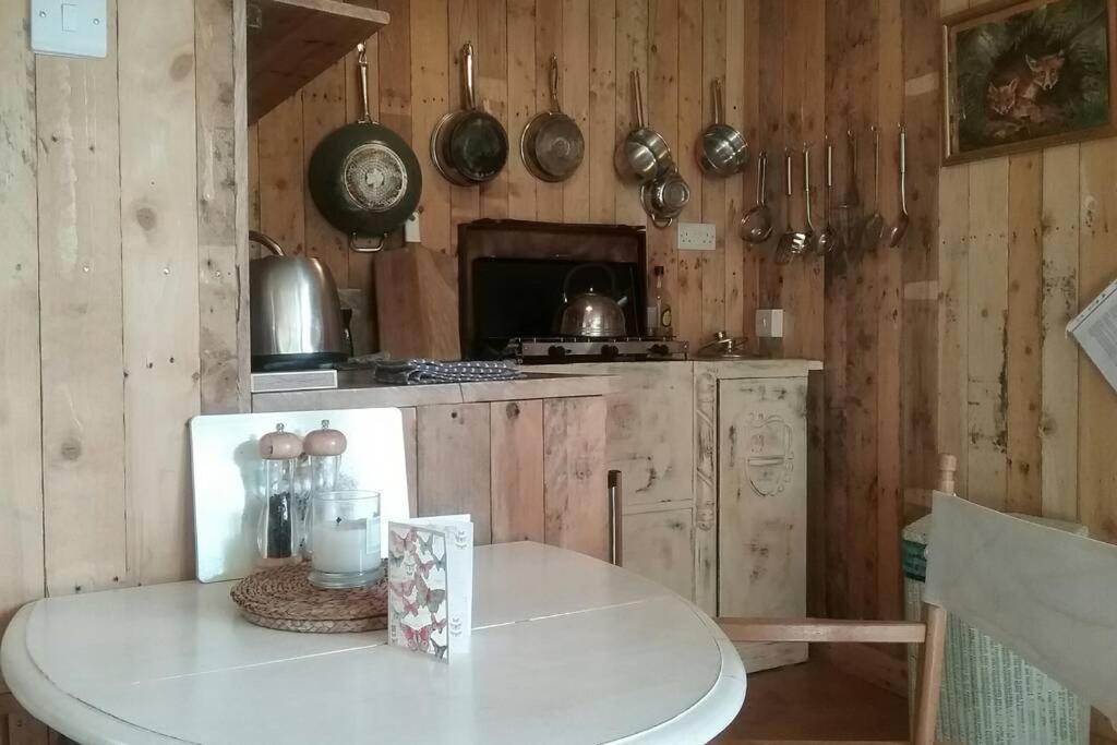 Foxesden, Unique Eco Cabin, Dartmoor Views South Brent Bagian luar foto