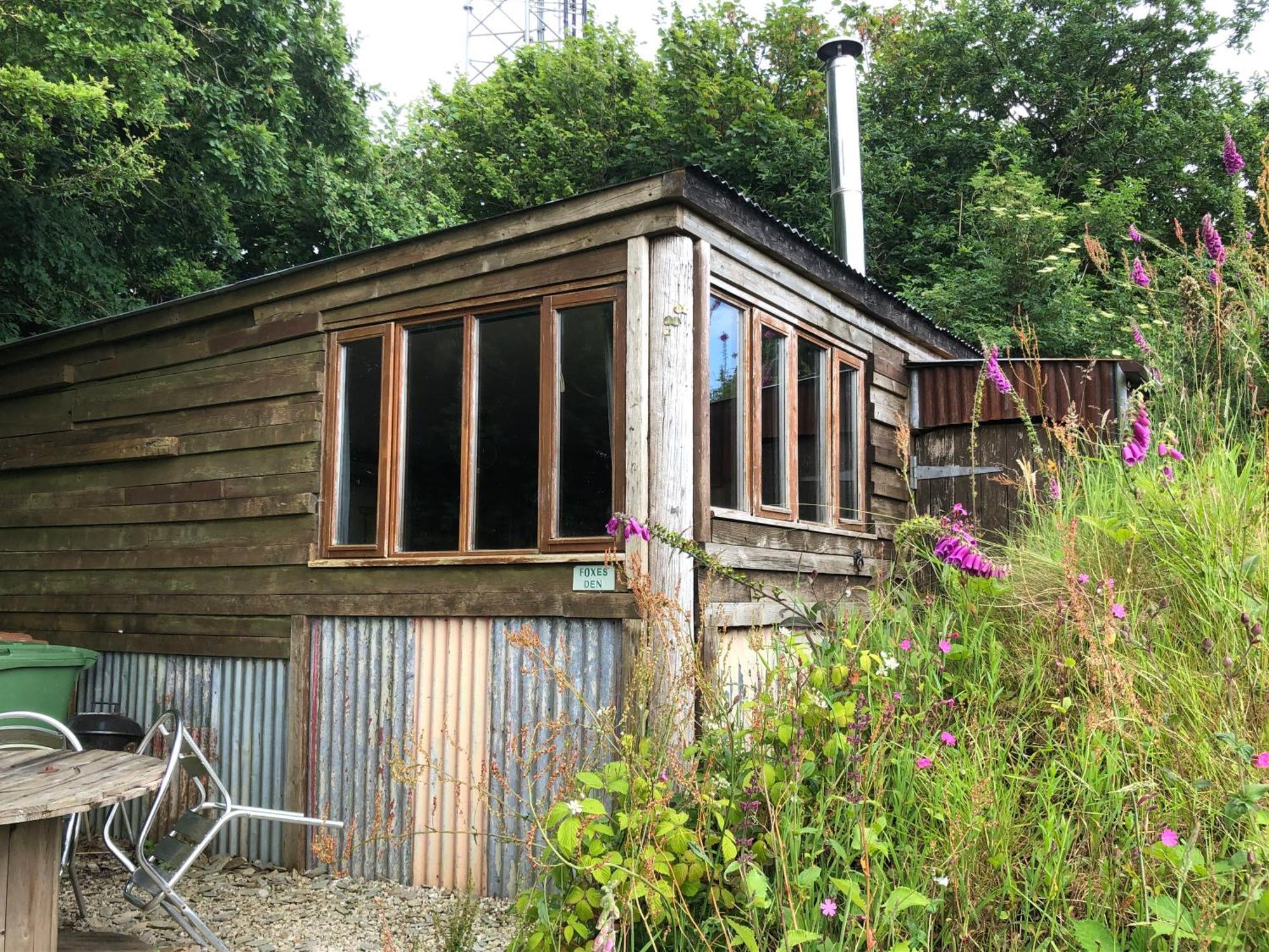 Foxesden, Unique Eco Cabin, Dartmoor Views South Brent Bagian luar foto