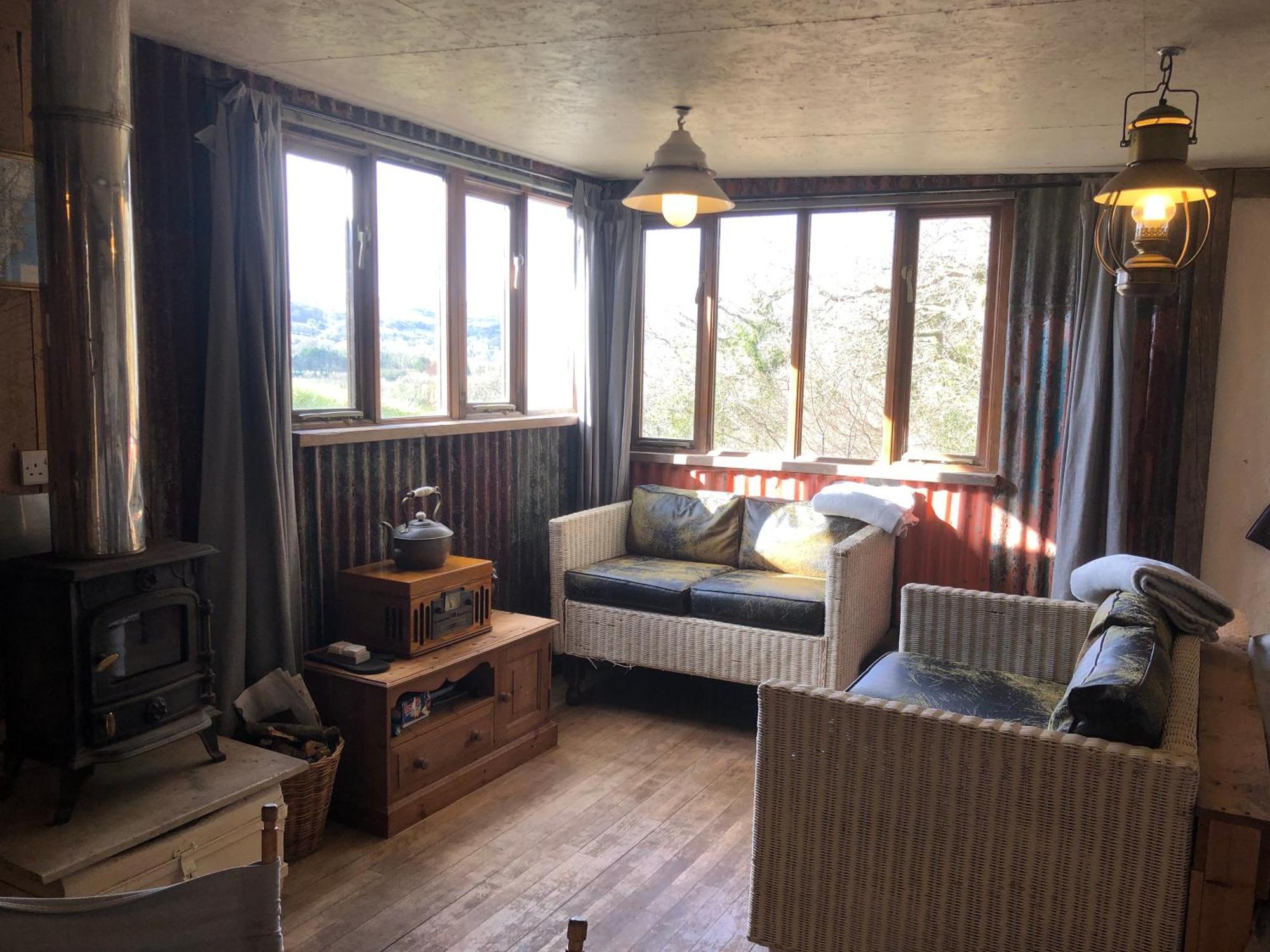 Foxesden, Unique Eco Cabin, Dartmoor Views South Brent Bagian luar foto